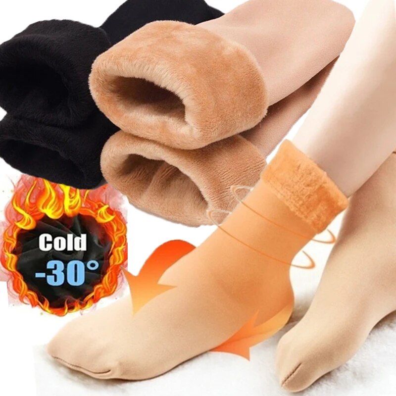 5Pairs Winter Warm Short Socks