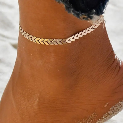 Boho Classic Snake Chain Anklet