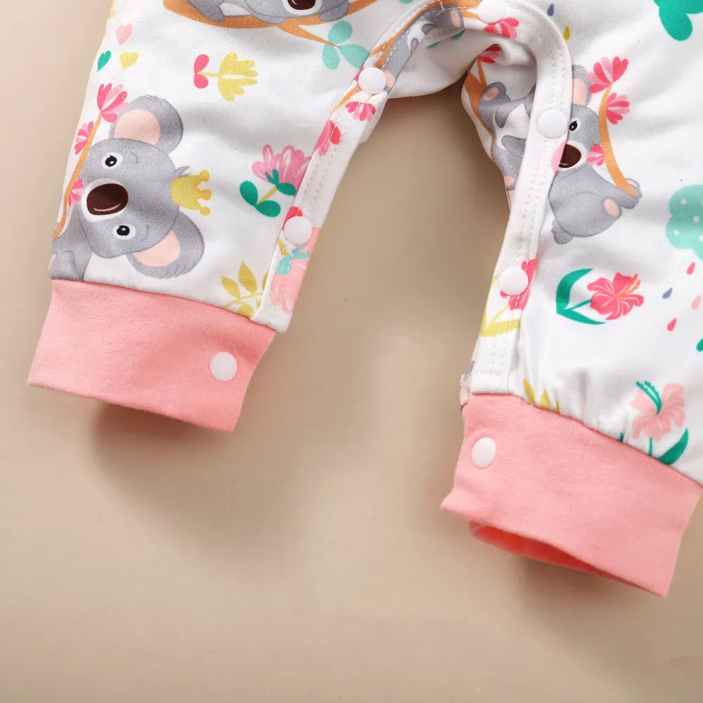 0-12Months Newborn Baby Clothes Girl Long Sleeves