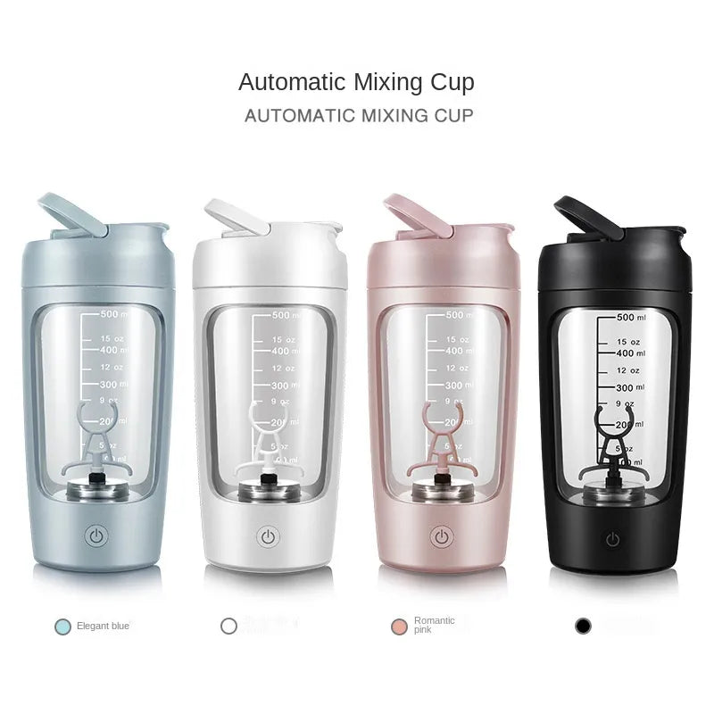 650ml USB Electric Portable Whey Protein  Shaker bottle  Fully Automatic Stirring Cup Rechargeable  Gym  BA Free Cocktail Blend