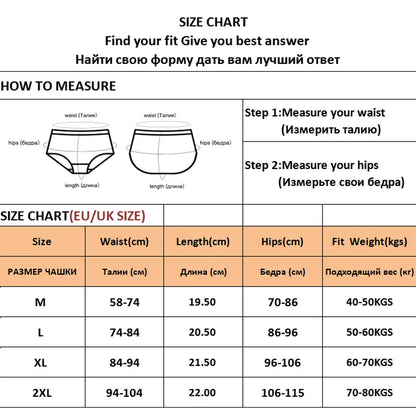 FINETOO 3Pcs/set Women Cotton Panties M-2XL Low-Rise Underwear