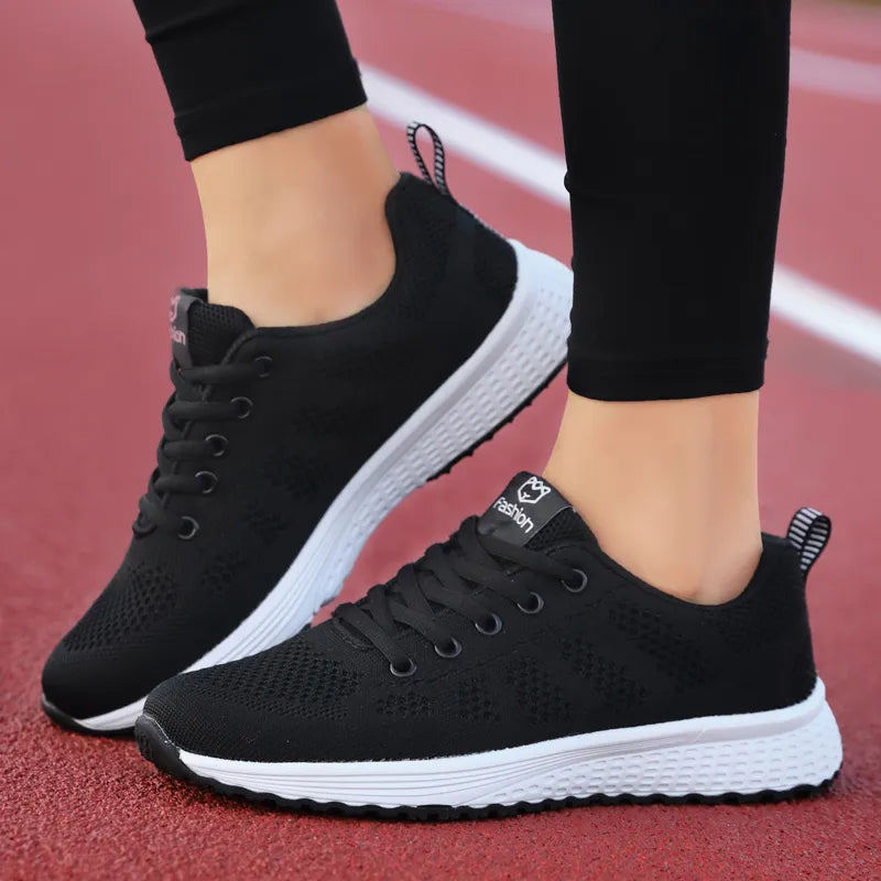 Casual Shoes Breathable Walking Mesh Lace