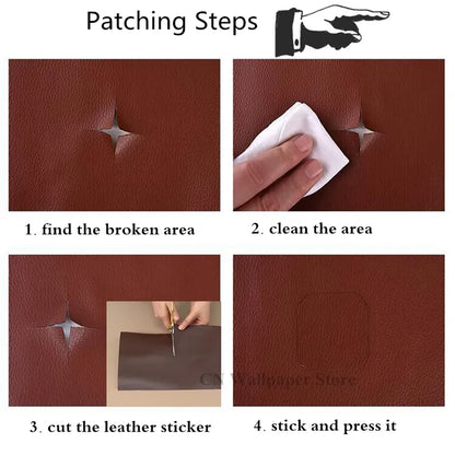 Leather Repair Self-Adhesive Patch