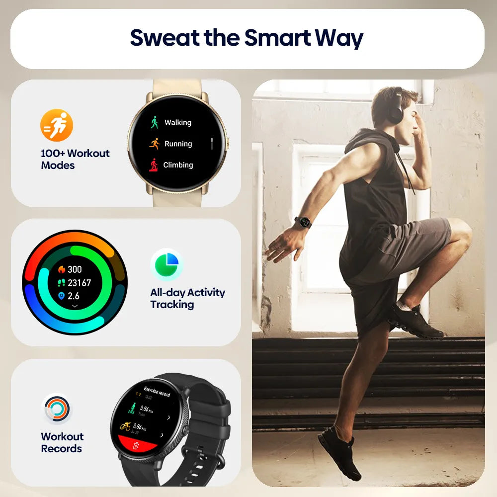 New Zeblaze GTR 3 Pro Fitness and Wellness Smart Watch