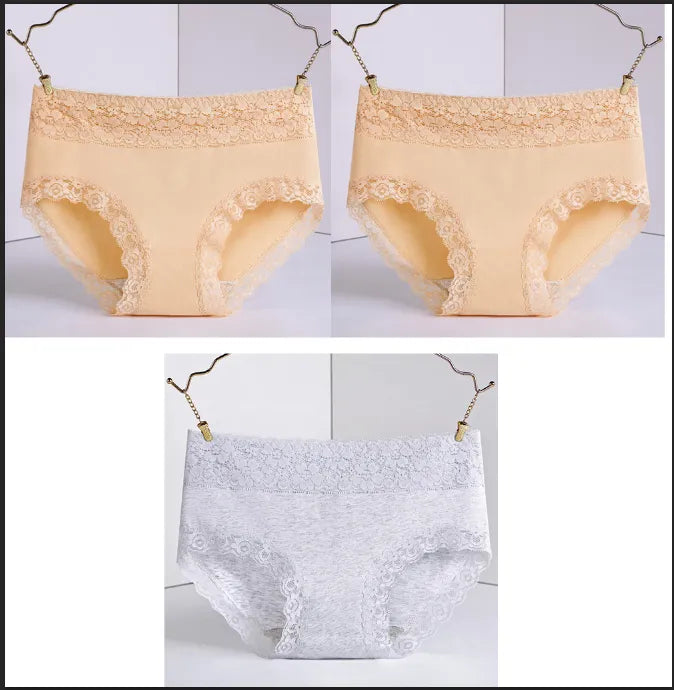 Cotton Panties Underpants plus-size underwear belly carry buttock