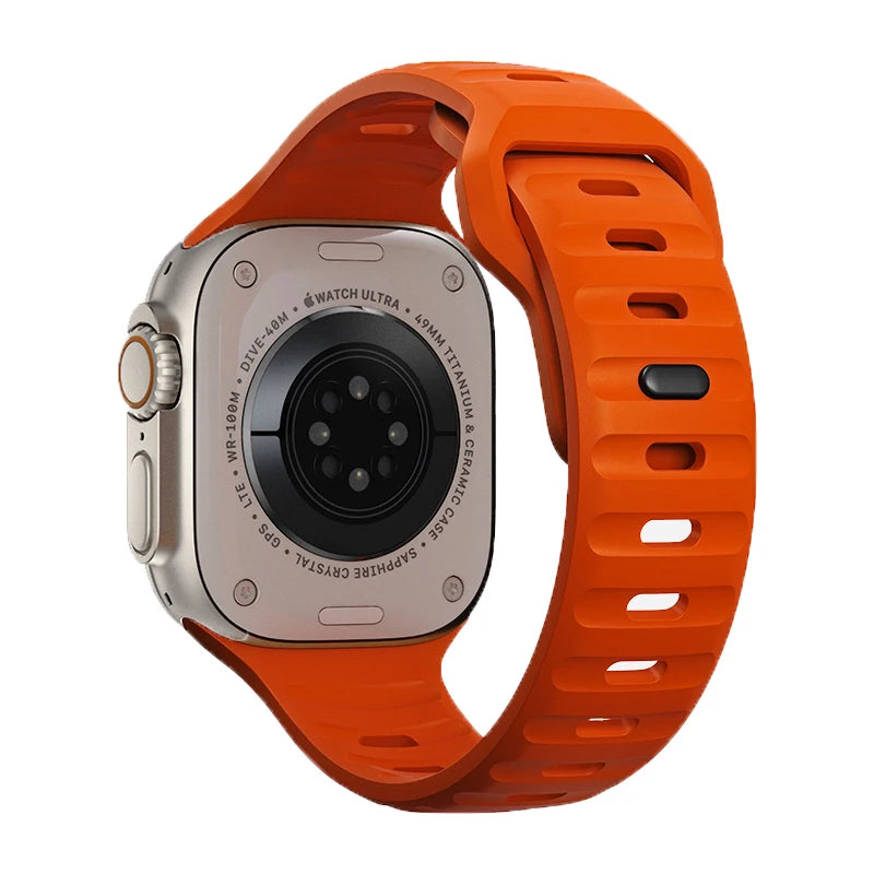 Soft Silicone Strap For Apple Watch