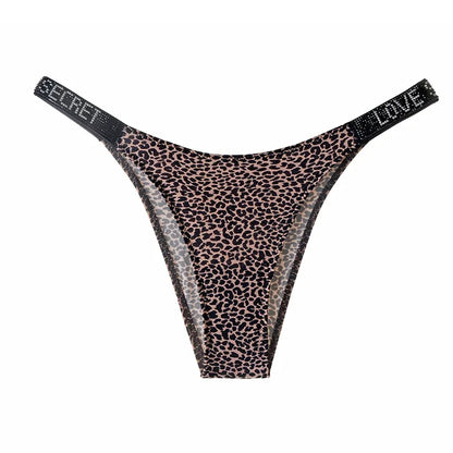 LOVE Letter Rhinestone Pantie