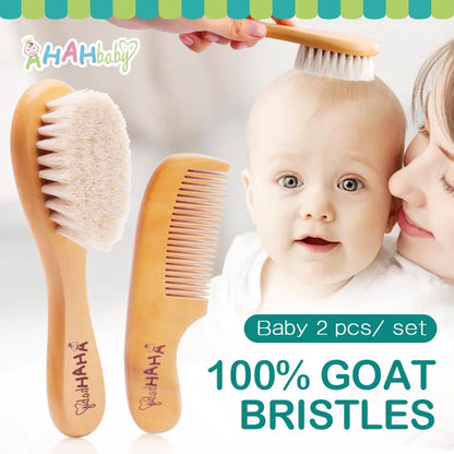 2pcs/Set Baby Hair Brush And Comb Set