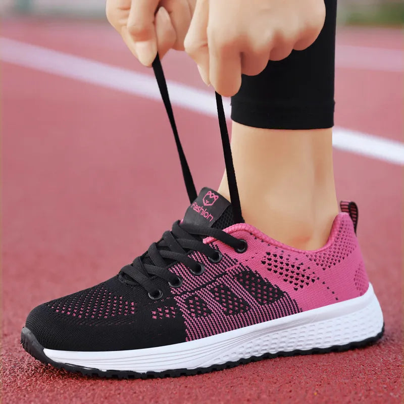 Casual Shoes Breathable Walking Mesh Lace