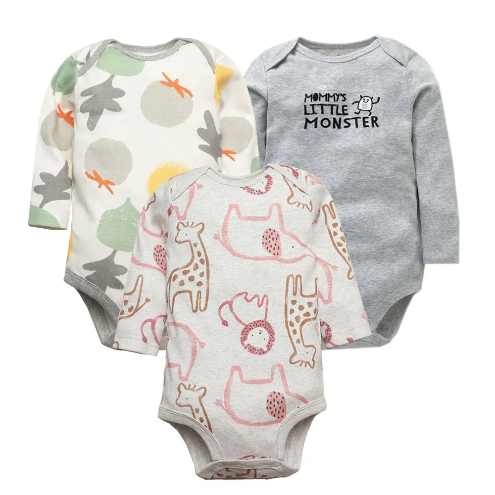 2023 Spring Autumn Baby Bodysuits