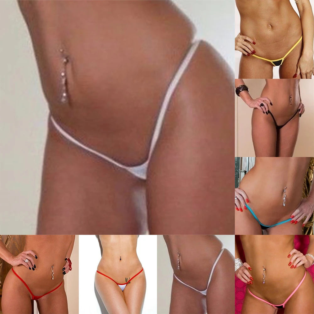 String Femme Low Rise Thong G-String Panties Briefs Underwear