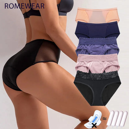 Menstrual Panties Period Underwear 4 Layer