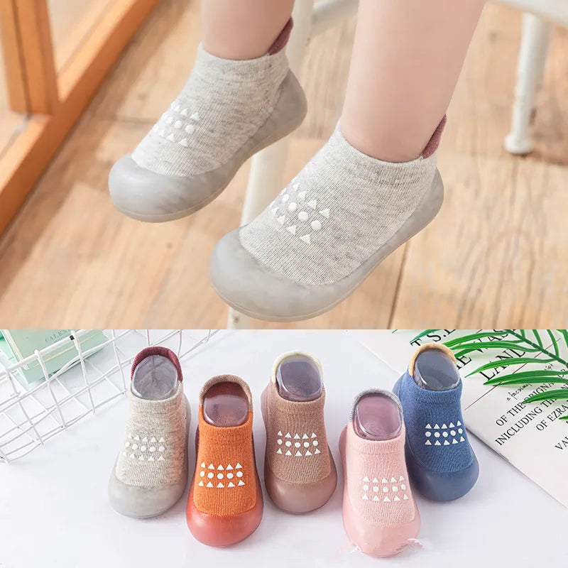 Soft Rubber Sole Shoes Toddler Sock Shoes Infant Booties