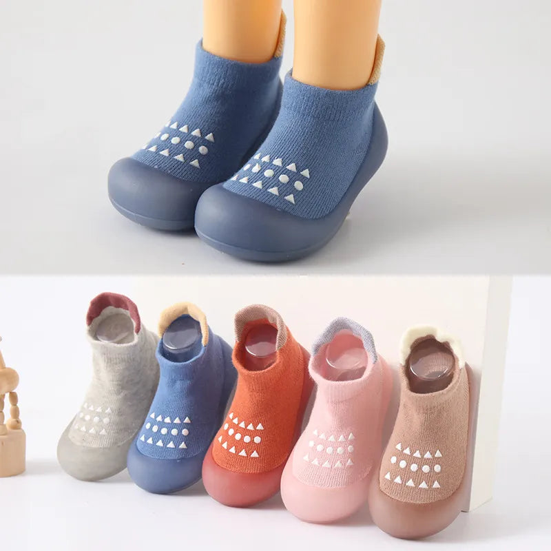 Soft Rubber Sole Shoes Toddler Sock Shoes Infant Booties