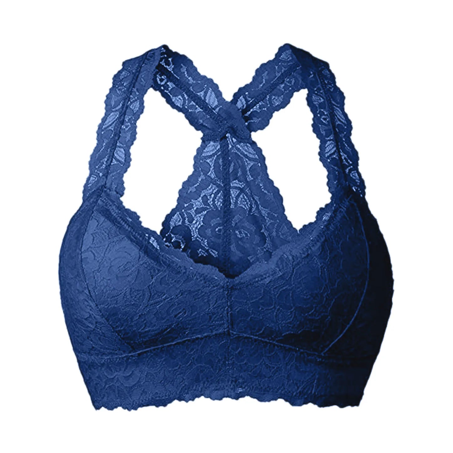 Lace Bras Comfortable Bralette Solid Underwear