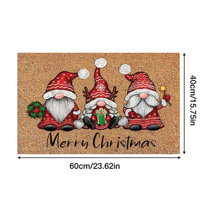 Christmas Welcome Gnome Doormat