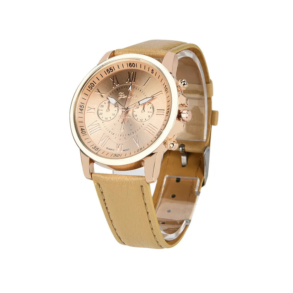 Digital Wristwatches Roman Numerals Faux Quartz Watch
