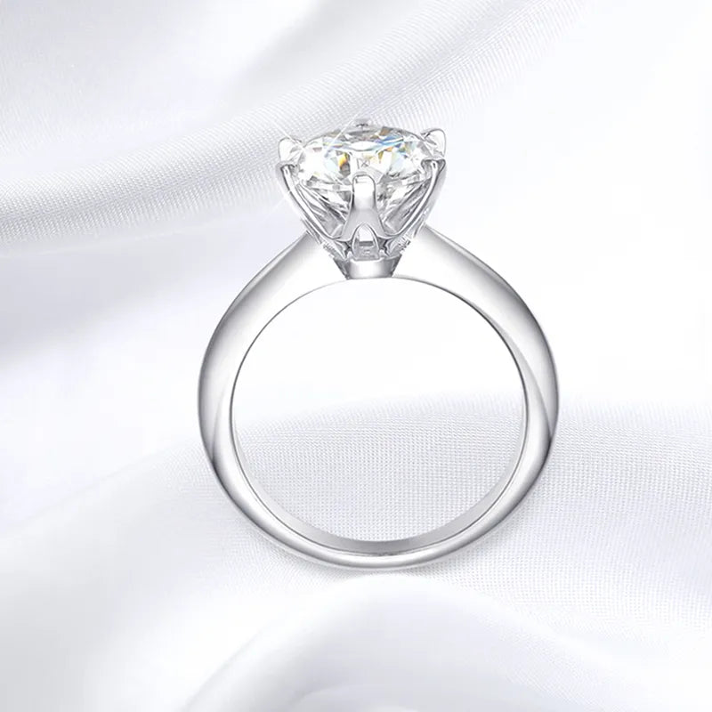 Smyoue GRA Certified 1-5CT Moissanite Ring