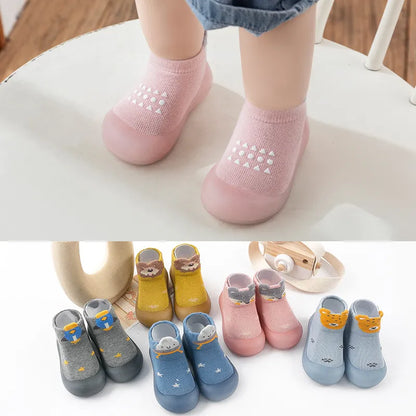 Soft Rubber Sole Shoes Toddler Sock Shoes Infant Booties