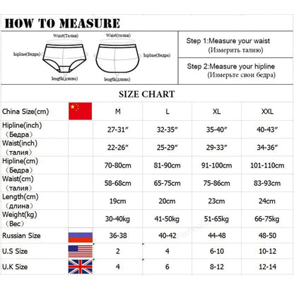 7Pcs Panties for Woman Underwear Cotton Sexy Breathable Soft Lingerie