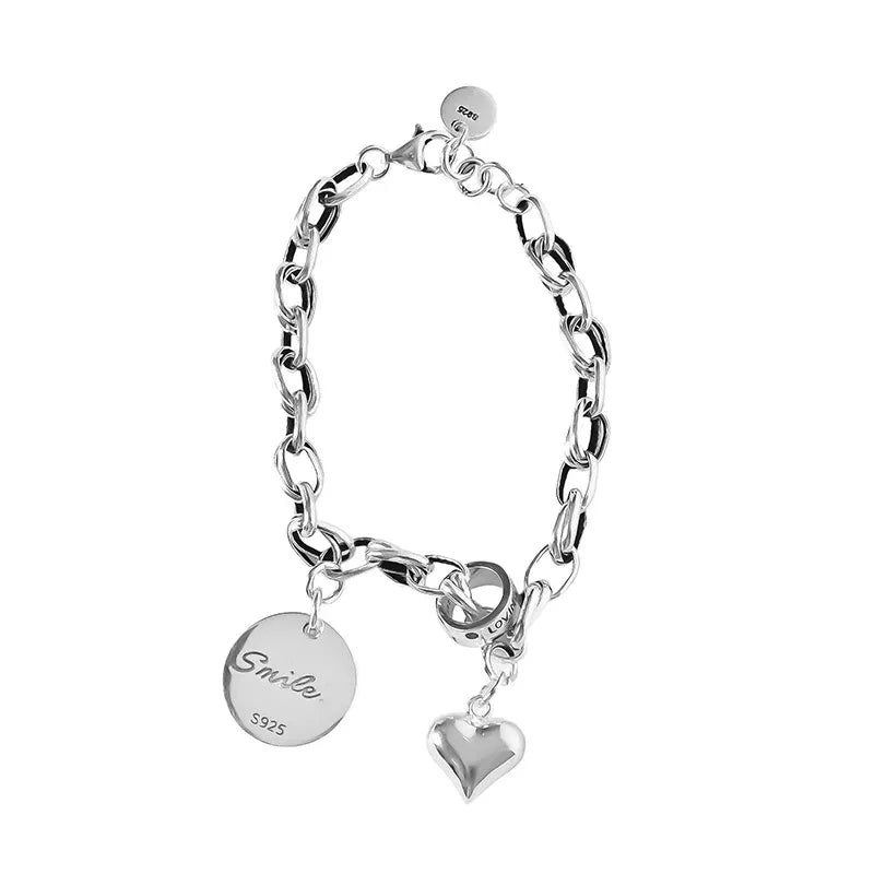 VENTFILLE 925 Sterling Silver Thai Silver Bracelet