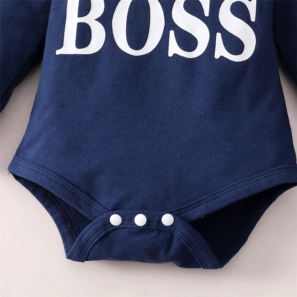 Spring 0-24 Months Newborn Baby Boy 2PCS Clothes Set