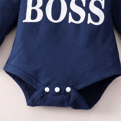 Spring 0-24 Months Newborn Baby Boy 2PCS Clothes Set